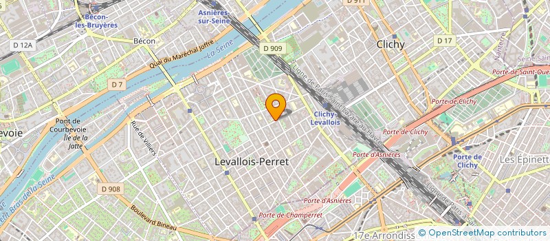 localisation de l'entreprise IMMOBILIERE DU QUARTIER NEUF à LEVALLOIS-PERRET