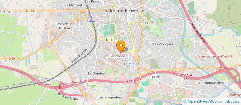 localisation de l'entreprise IMMOBILIERE DU QUINTIN  SALON-DE-PROVENCE