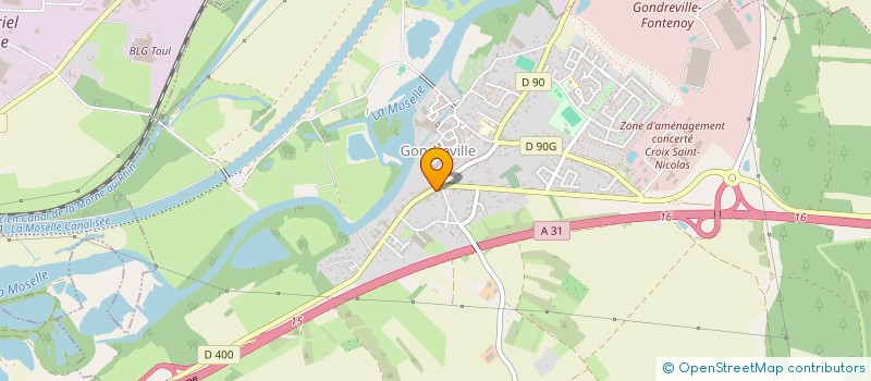 localisation de l'entreprise IMMOBILIERE DU RELAIS  GONDREVILLE