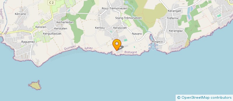 localisation de l'entreprise IMMOBILIERE DU ROHIC  NEVEZ