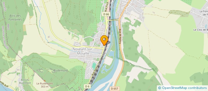 localisation de l'entreprise IMMOBILIERE DU RUPT DE MAD  NOVEANT-SUR-MOSELLE