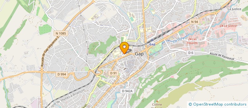 localisation de l'entreprise IMMOBILIERE DU SOLEIL  GAP