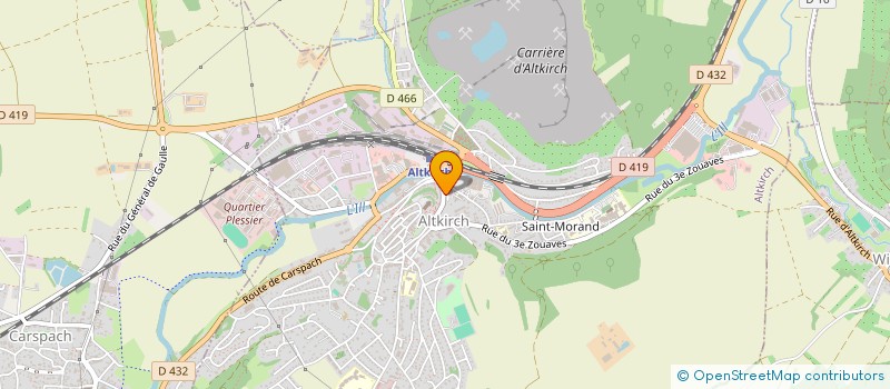 localisation de l'entreprise IMMOBILIERE DU SUNDGAU à ALTKIRCH
