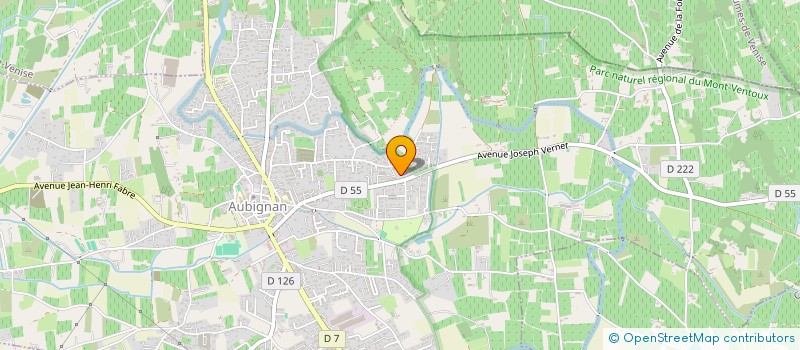 localisation de l'entreprise IMMOBILIERE DU THANNENWALD  AUBIGNAN