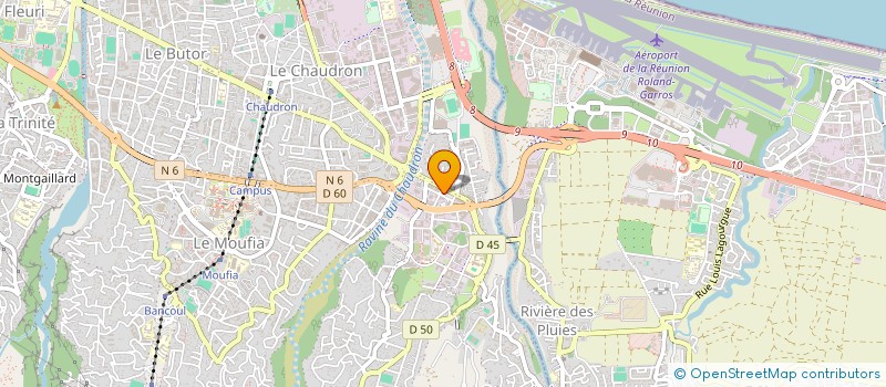 localisation de l'entreprise IMMOBILIERE DU TRIANGLE à SAINT-DENIS