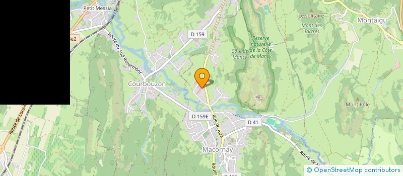 localisation de l'entreprise IMMOBILIERE DUBRULLE  MACORNAY