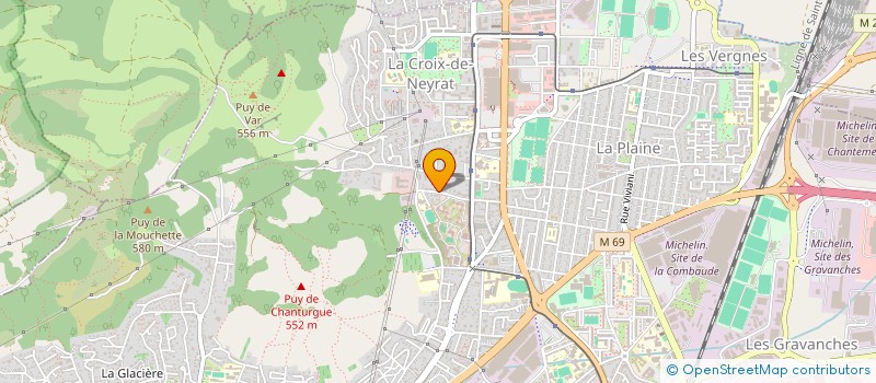 localisation de l'entreprise IMMOBILIERE DUCROS  CLERMONT-FERRAND