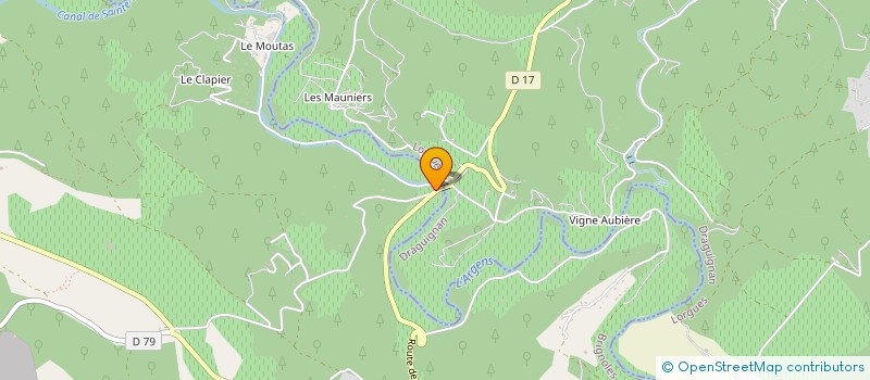 localisation de l'entreprise IMMOBILIERE ENTREPOTS VINICOLE à BRIGNOLES