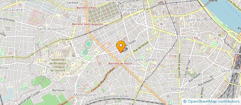 localisation de l'entreprise IMMOBILIERE ET PARTICIPATION  BORDEAUX