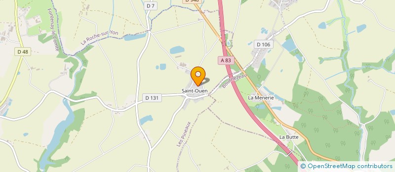 localisation de l'entreprise IMMOBILIERE ETOURNEAU  PINEAUX (LES)