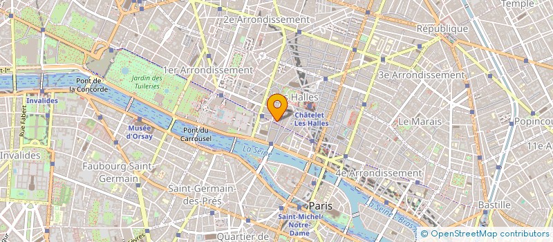 localisation de l'entreprise IMMOBILIERE - FAB  PARIS