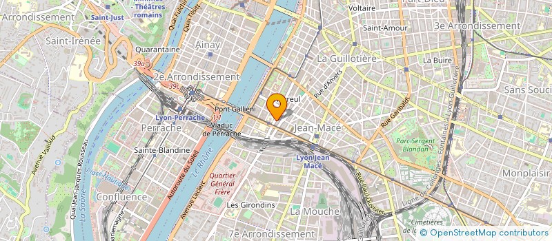 localisation de l'entreprise IMMOBILIERE FACULTES  LYON