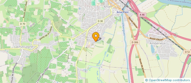 localisation de l'entreprise IMMOBILIERE FAURE  LUCENAY