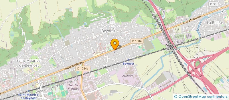 localisation de l'entreprise IMMOBILIERE FCP CLAUDIENNES à BEYNOST