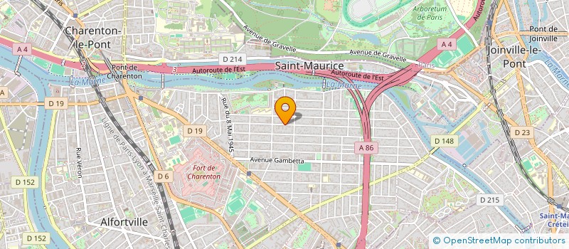 localisation de l'entreprise IMMOBILIERE FERNANDEZ à MAISONS-ALFORT