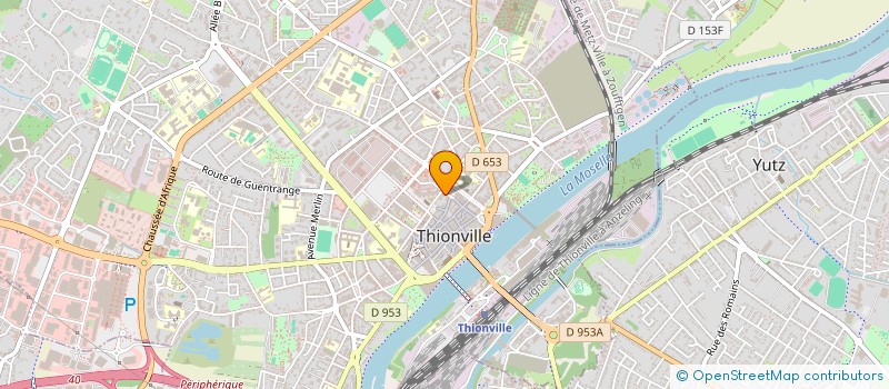 localisation de l'entreprise IMMOBILIERE FERNANDEZ à THIONVILLE