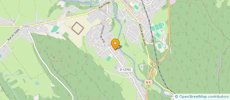 localisation de l'entreprise IMMOBILIERE FEUVRIER  NEY