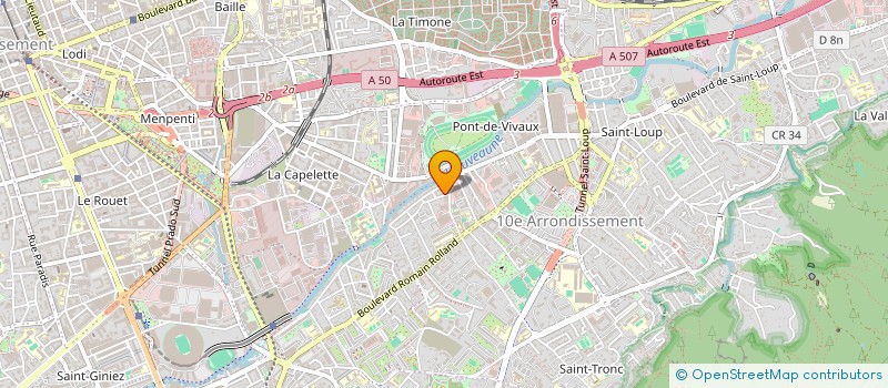 localisation de l'entreprise IMMOBILIERE FEVRIER à MARSEILLE