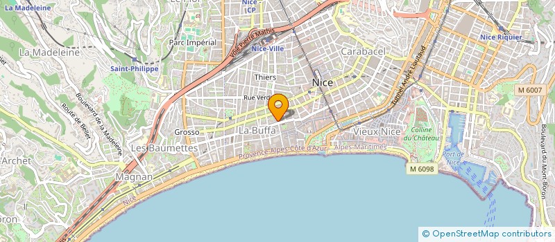 localisation de l'entreprise IMMOBILIERE FRENCH RIVIERA à NICE