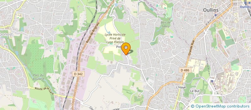 localisation de l'entreprise IMMOBILIERE G N C  SAINT-GENIS-LAVAL