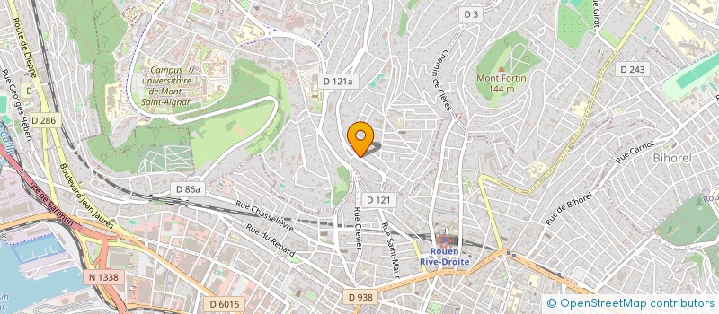 localisation de l'entreprise IMMOBILIERE GALLIENI  MONT-SAINT-AIGNAN