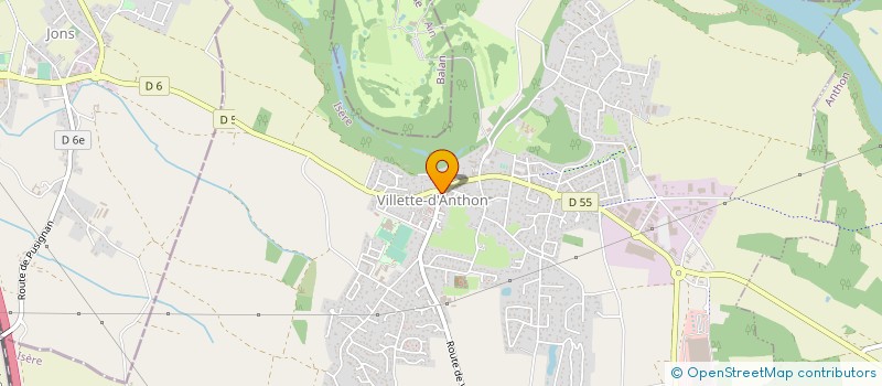 localisation de l'entreprise IMMOBILIERE GD2T  VILLETTE-D'ANTHON