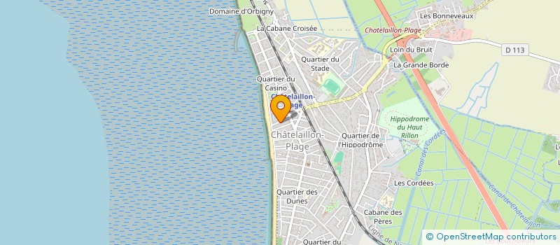 localisation de l'entreprise IMMOBILIERE GENERALE DE TRANSACTIONS à CHATELAILLON-PLAGE