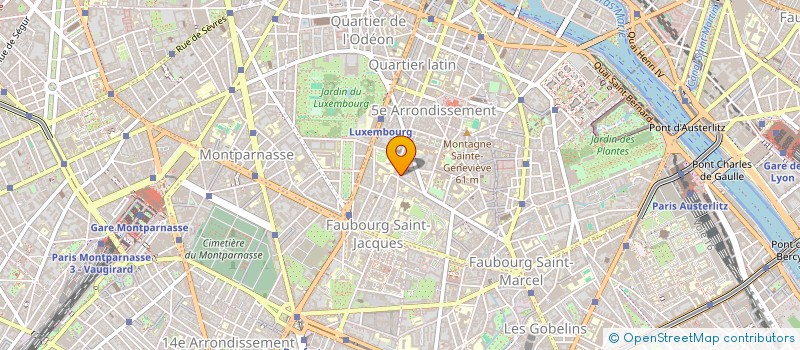 localisation de l'entreprise IMMOBILIERE GOUAZON  PARIS