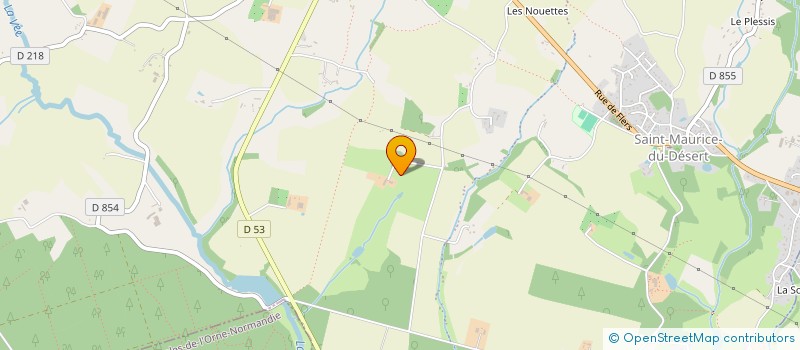 localisation de l'entreprise IMMOBILIERE GPL à LES MONTS-D'ANDAINE