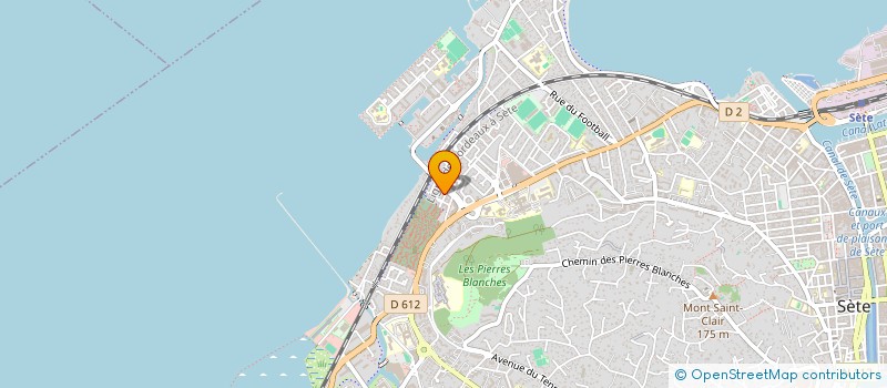 localisation de l'entreprise IMMOBILIERE GRASSI-CAZAL à SETE