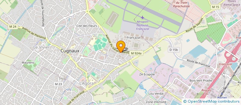 localisation de l'entreprise IMMOBILIERE GUICLEMY  CUGNAUX