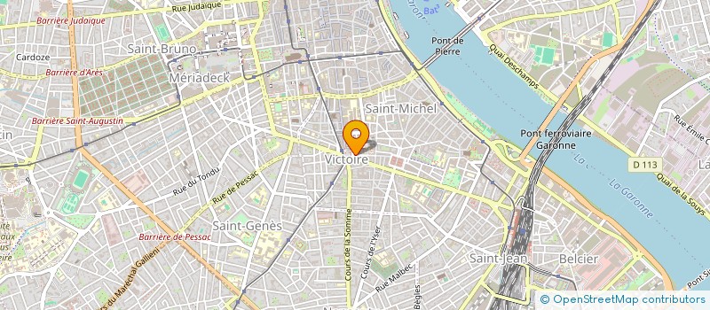 localisation de l'entreprise IMMOBILIERE GUINAUDEAU  BORDEAUX