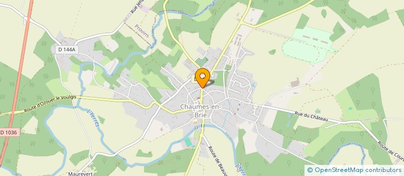 localisation de l'entreprise IMMOBILIERE HABITAT CONSEIL  CHAUMES-EN-BRIE