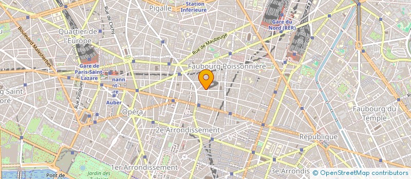 localisation de l'entreprise IMMOBILIERE HAGLER  PARIS