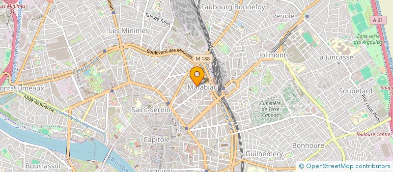localisation de l'entreprise IMMOBILIERE IGPVM à TOULOUSE