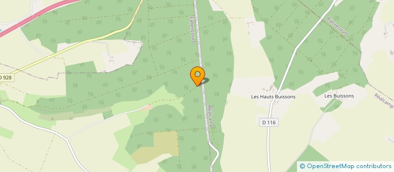 localisation de l'entreprise IMMOBILIERE ILY  FALLENCOURT