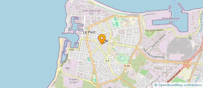 localisation de l'entreprise IMMOBILIERE IRIS SANTE à LE PORT