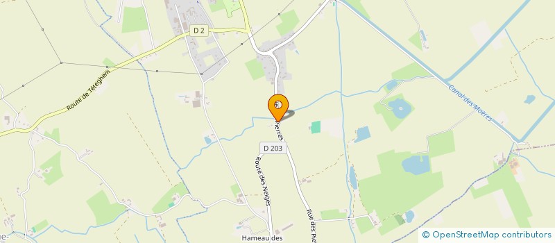 localisation de l'entreprise IMMOBILIERE ISAELLE  TETEGHEM-COUDEKERQUE-VILLAGE