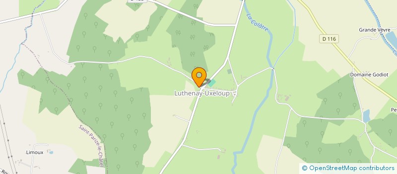 localisation de l'entreprise IMMOBILIERE J C à LUTHENAY-UXELOUP