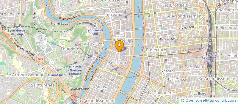 localisation de l'entreprise IMMOBILIERE JACOBINS à LYON