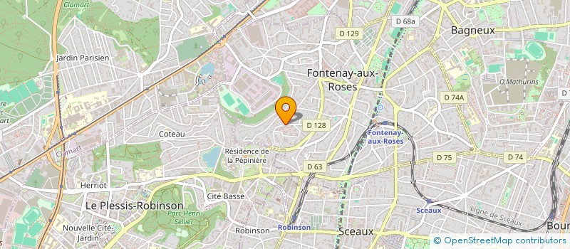 localisation de l'entreprise IMMOBILIERE JANNOT à FONTENAY-AUX-ROSES