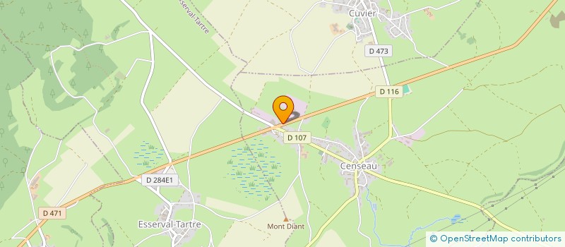 localisation de l'entreprise IMMOBILIERE JBR 73  CENSEAU