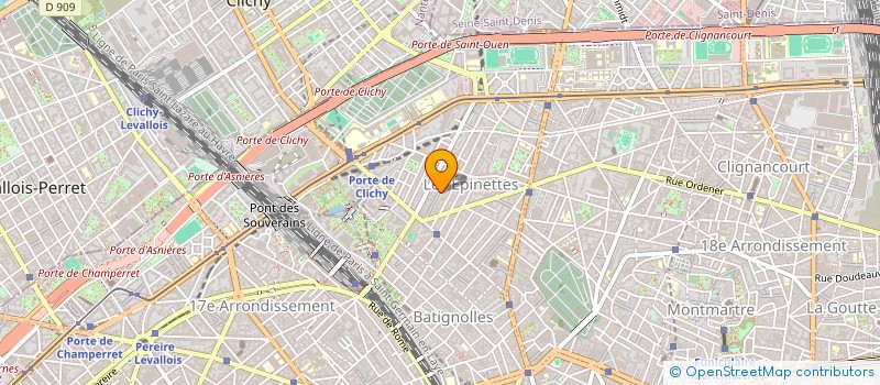 localisation de l'entreprise IMMOBILIERE JMB à PARIS