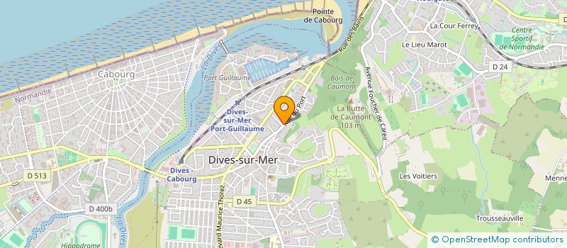 localisation de l'entreprise IMMOBILIERE JOSEPH BARA HD à DIVES-SUR-MER