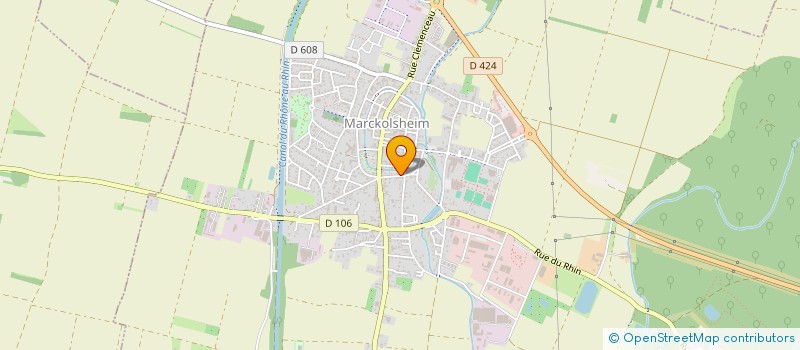 localisation de l'entreprise IMMOBILIERE JOSHUA  MARCKOLSHEIM