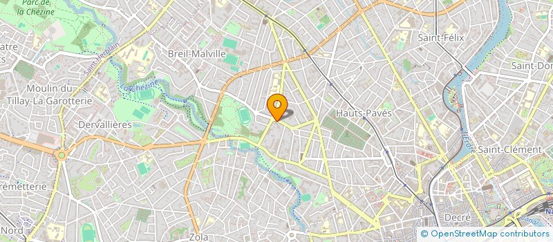 localisation de l'entreprise IMMOBILIERE JOURDAIN à NANTES