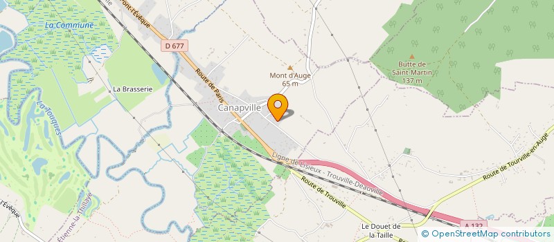 localisation de l'entreprise IMMOBILIERE JS  CANAPVILLE