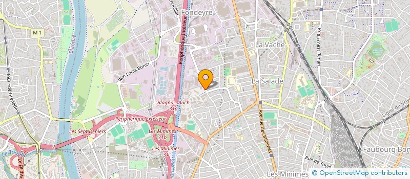 localisation de l'entreprise IMMOBILIERE JSM à TOULOUSE