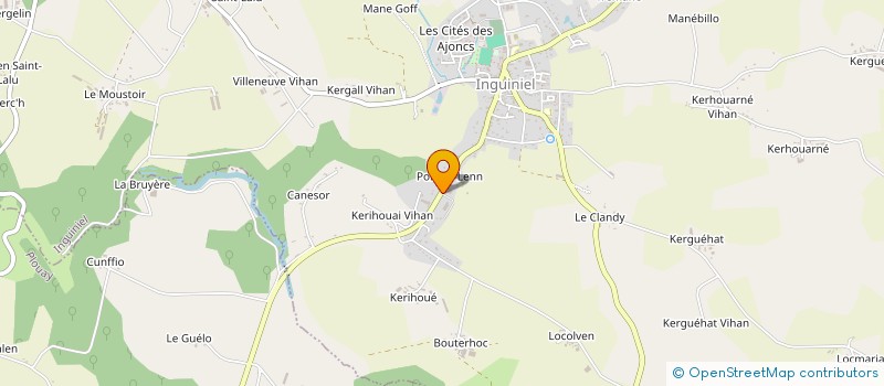 localisation de l'entreprise IMMOBILIERE KERPONT DF  RIEUX