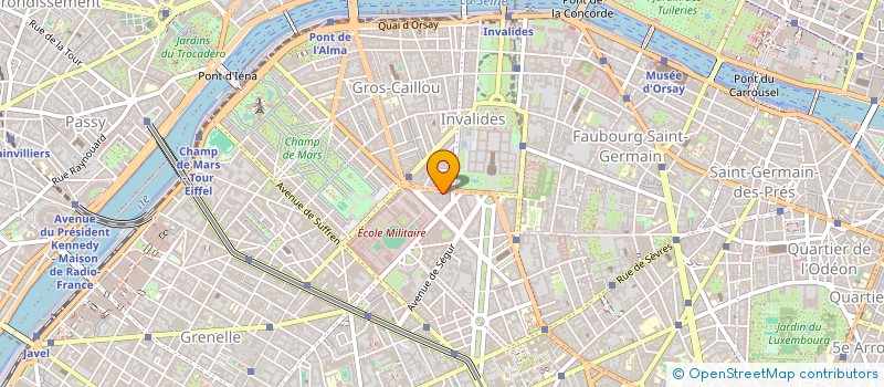 localisation de l'entreprise IMMOBILIERE KINTSUGI BIR-HAKEIM  PARIS